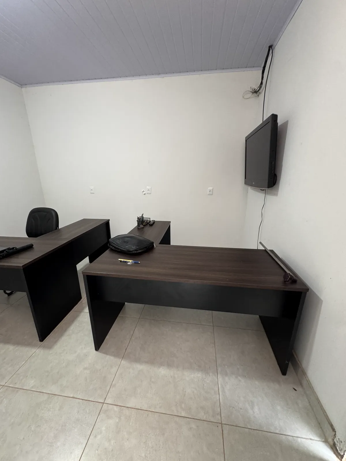 Interior da planta industrial